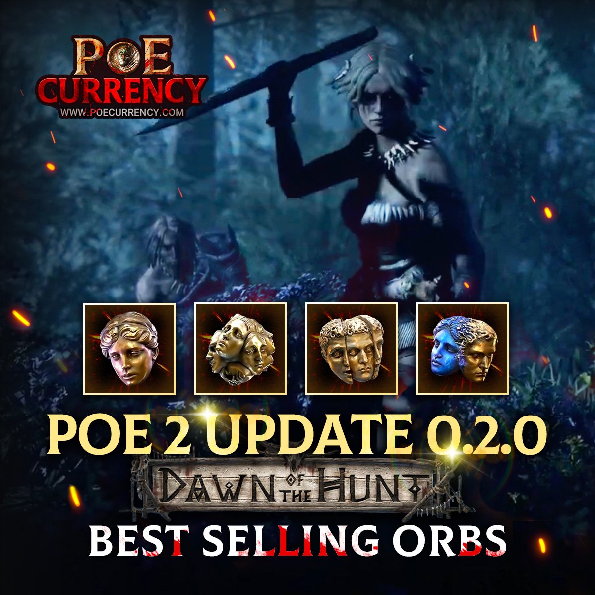 POECurrency.com POE 2 Update 0.2.0 Currency Hot Sale